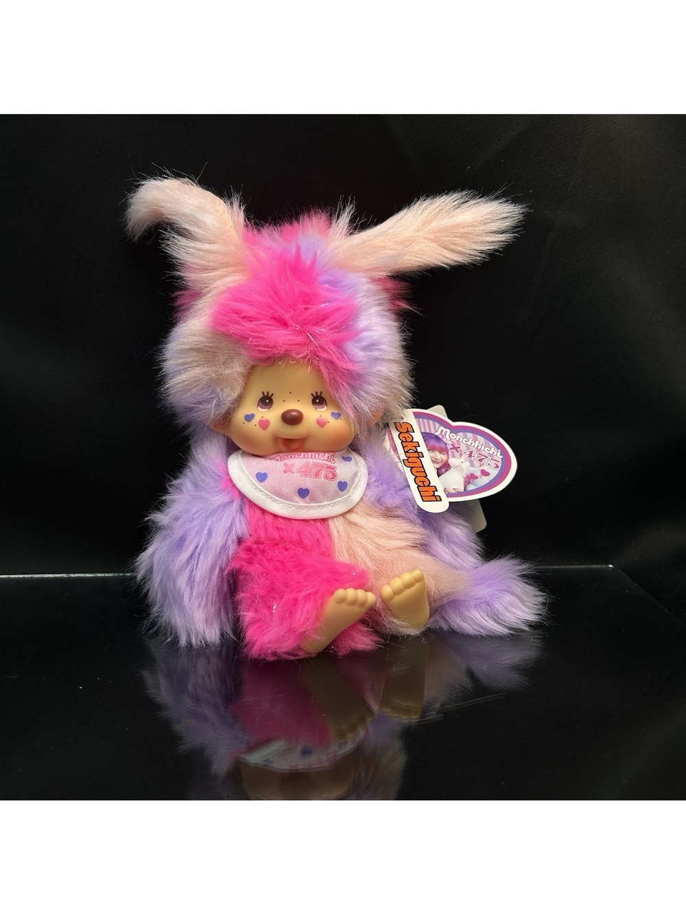 Monchhichi 475 Shinako Limited Watame-chan Unicorn Plush Doll NWT 8"